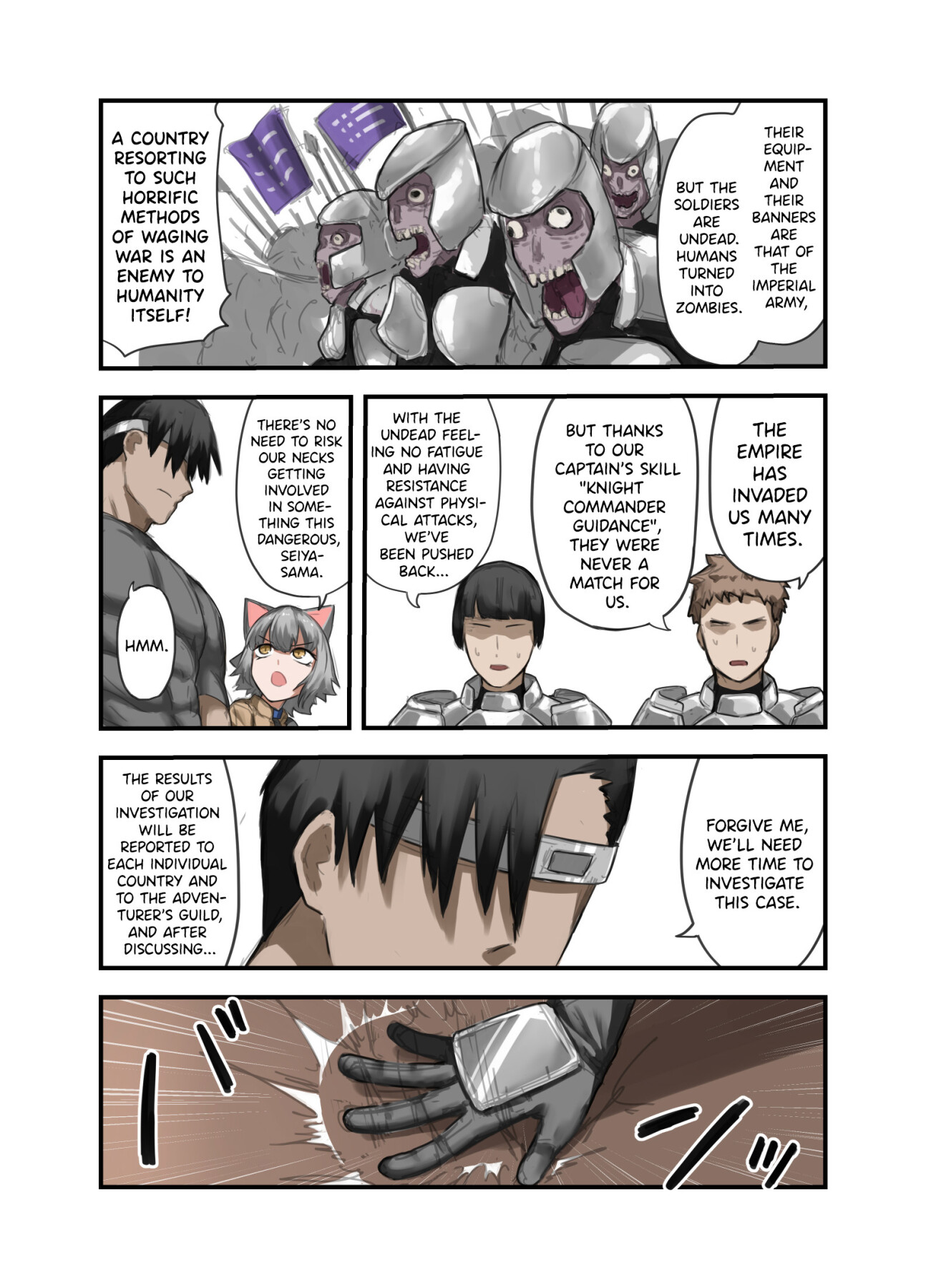 Hentai Manga Comic-One Week With a Hero The Knight Captain Edition-Read-9
